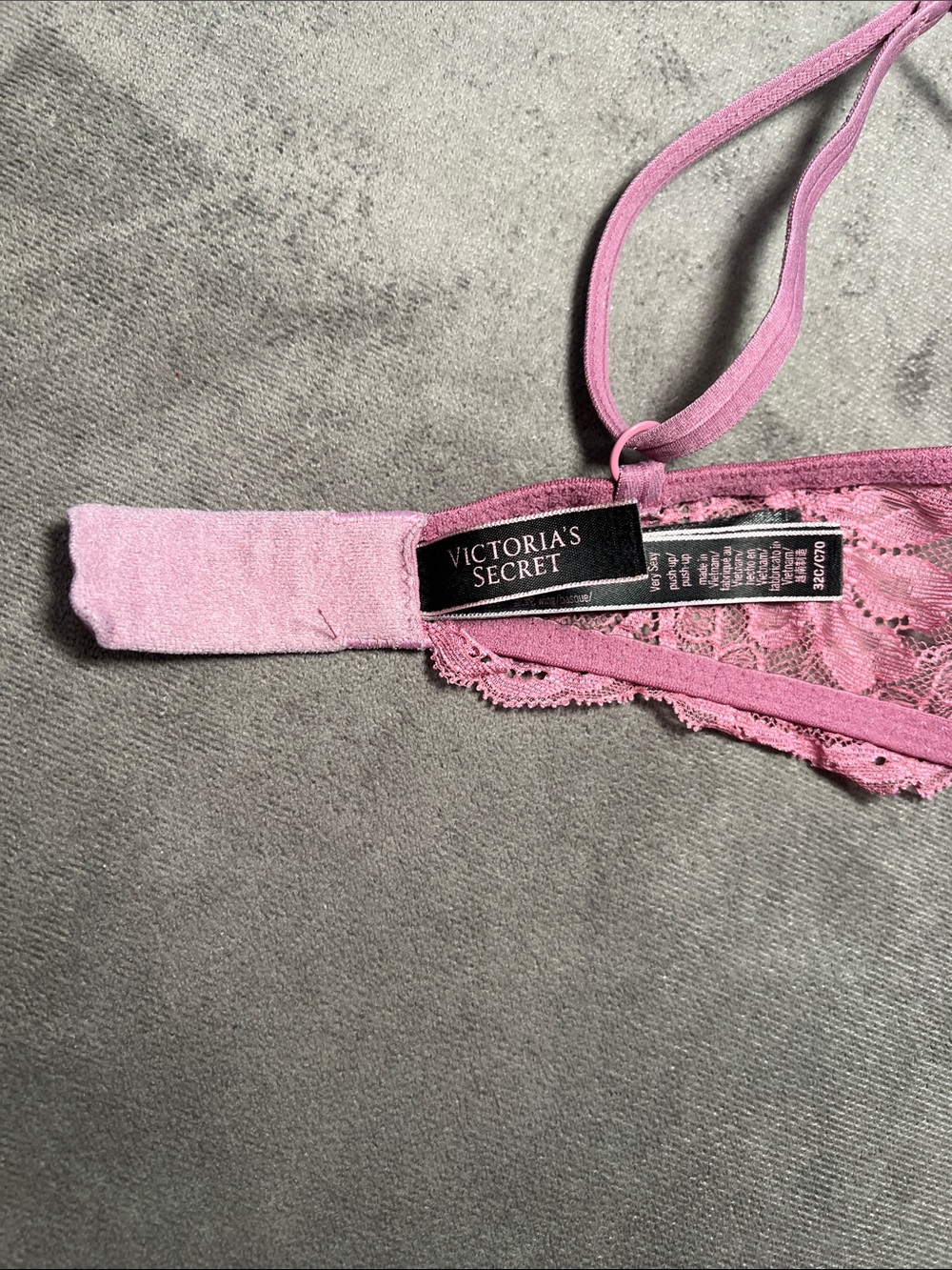 Victoria's Secret Very Sexy Satin Push-Up Bra - Mauve 32C - Picture 8 of 9